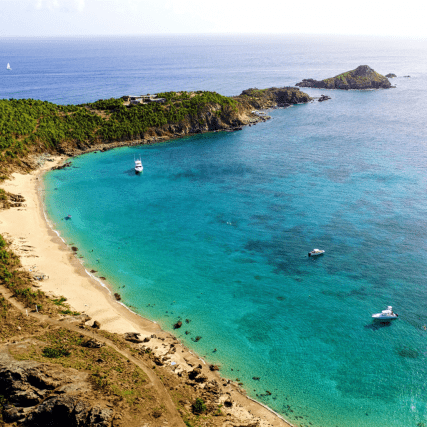 THE SECRET COVES OF SAINT BARTH
